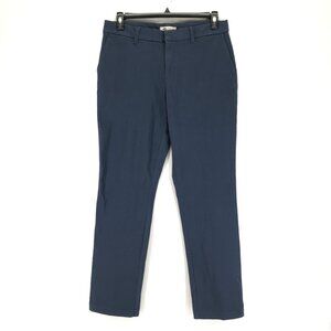NEW Dickies Perfect Shape Straight Fit Pants Women's Size 12 Navy Blue Stretch